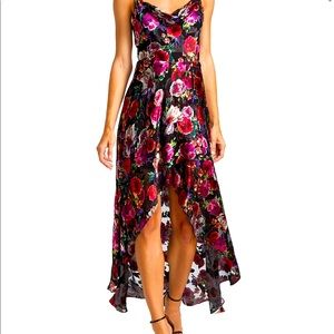 COPY - Alice + Olivia Christina Floral High-Low Dress